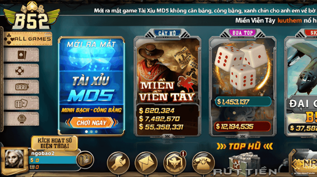 Những Tính Năng Độc Đáo Của Game Bài B52